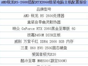 打造完美游戏体验的游戏电脑配置清单（一站式指南）